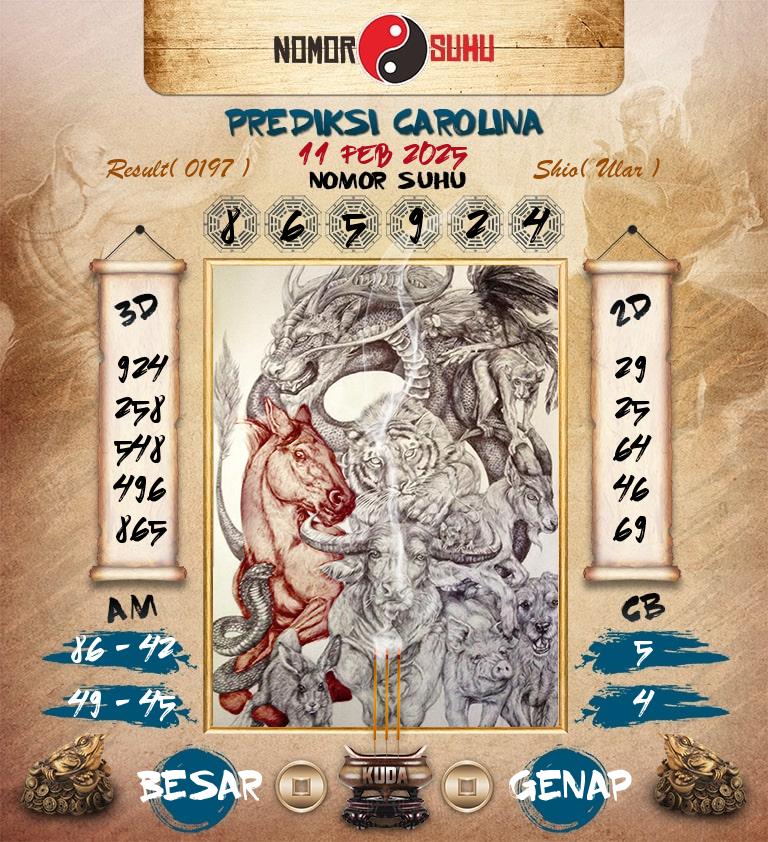 Syair-Prediksi-Suhu-Togel-Carolina-11-Februari-2025-Hari-Selasa