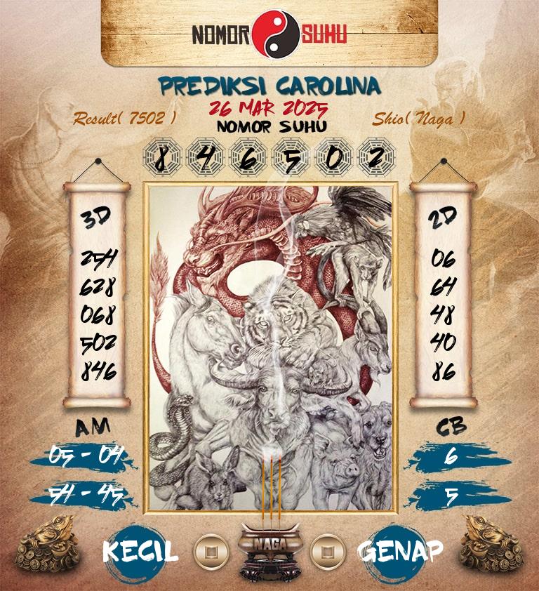 Syair-Prediksi-Suhu-Togel-Carolina-26-Maret-2025-Hari-Rabu