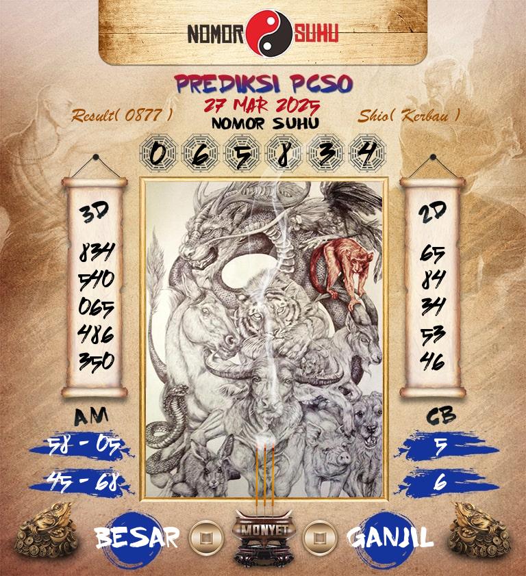 Syair-Prediksi-Suhu-Togel-PCSO-27-Maret-2025-Hari-Kamis